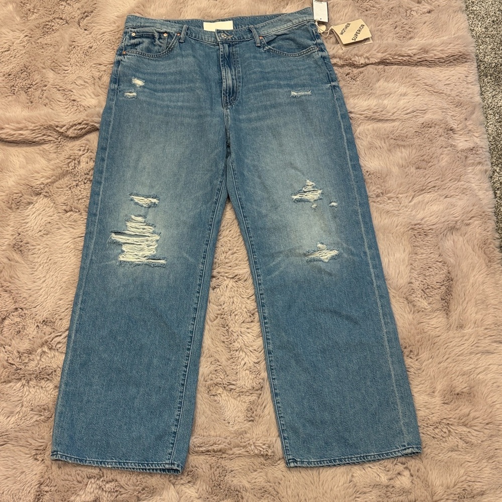 MOTHER Lil Dodger Sneak jeans